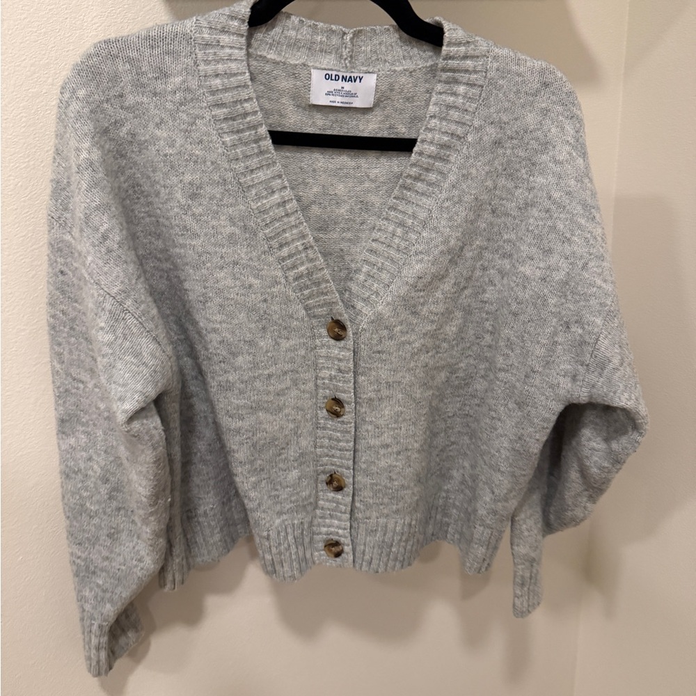 Old Navy Light Gray Women's Cardigan